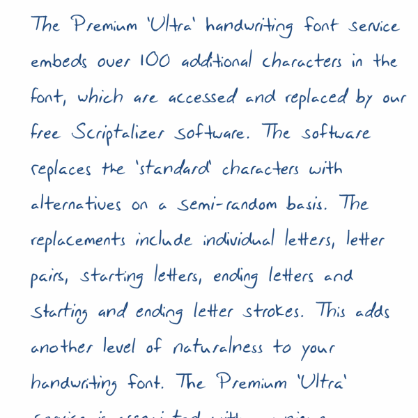 PU054 - Premium 'Ultra' Font 54 Download