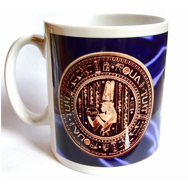 'Original' Round Tuit Blue Satin Collection Mug