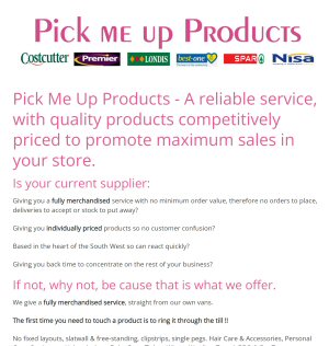 Pick Me Up Products